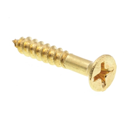 Prime-Line #8 X 1 in., Brass 25 PK 9035109